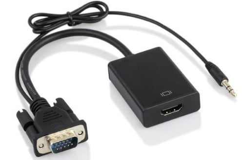 Anylinx converter kabel VGA male TO HDMI female audio