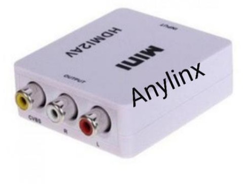 ANYLINX Converter Mini HDMI to AV - White