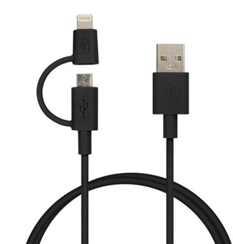 TEAM 2 in 1 Lightning Cable