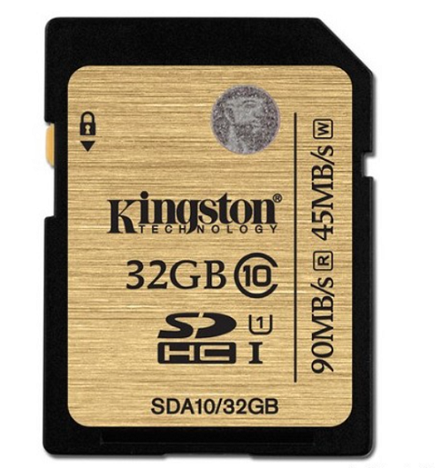 KINGSTON SDHC 32GB Class 10 SDA10/32GB