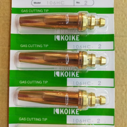 Cutting Tip KOIKE NO 2 LPG 106H / Nozzle Blender KOIKE MK100 STRONG 25