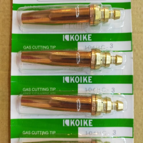 Cutting Tip KOIKE NO 3 LPG 106H / Nozzle Blender KOIKE MK100 STRONG 25