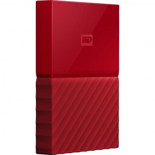 WD My Passport Thin 2TB USB 3.0 - Red