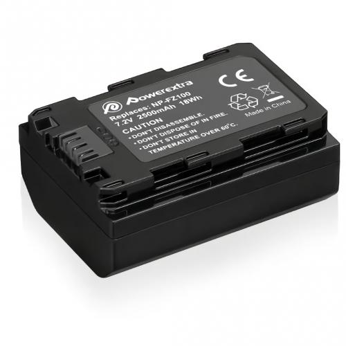 Powerextra Battery NP-FZ100 2500 mAh