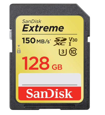 SANDISK SDXC Extreme 128GB SDSDXV5