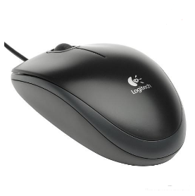 LOGITECH Wired Optical Mouse B100 910-001439