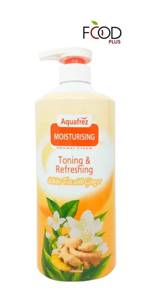 Aquafrez White Tea With Ginger Body Wash 1000 ml