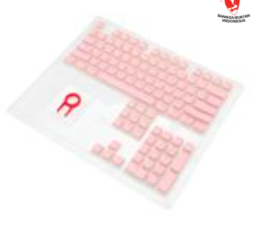 Redragon SCARAB A130 PBT Pudding Keycaps for Mechanical Keyboard Pink