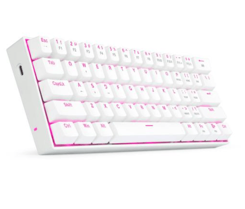 Redragon K630 Mechanical Gaming Keyboard DRAGONBORN Putih