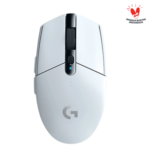 Logitech G 304 Wireless Gaming Mouse - White
