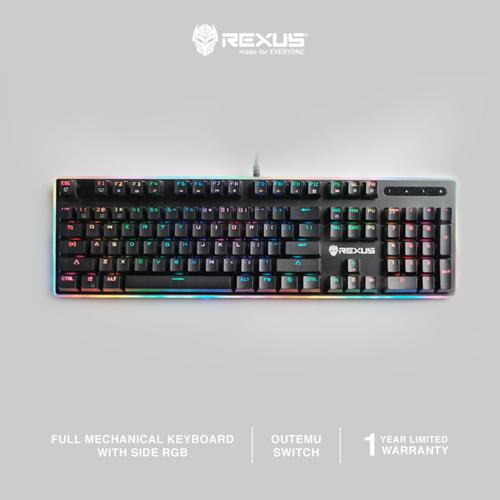 Rexus MX10 RGB Keyboard Gaming Mechanical Legionare