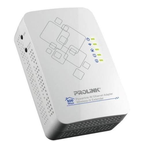 SC Pcpass Jual PROLINK 500Mbps Powerline AV Adapter with 300Mbps