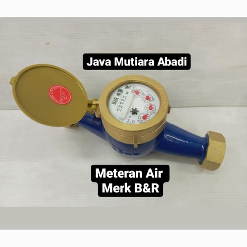 Meteran Air BR/Water BR B&R 1 inch