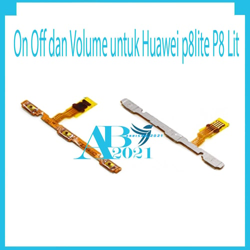 Flex Tombol Power On Off dan Volume untuk Huawei p8lite P8 Lit