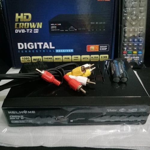 SET TOP BOX DVB-T2 SIARAN TV DIGITAL