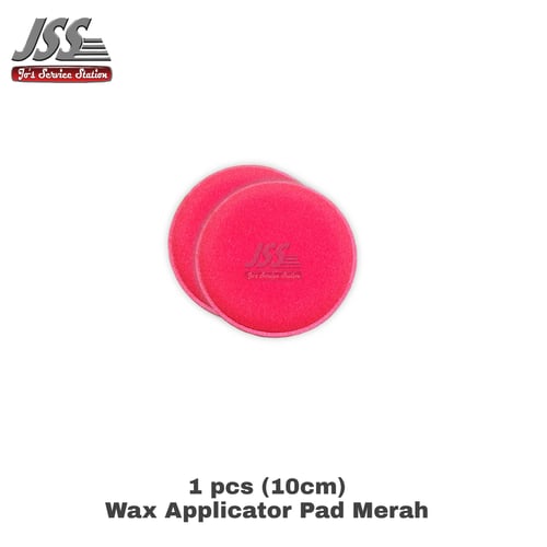 Wax Applicator Pad / Busa Applicator warna merah