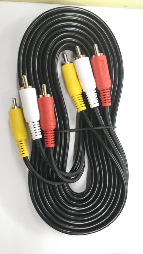 Kabel Audio Video 3RCA To 3RCA 3Mtr