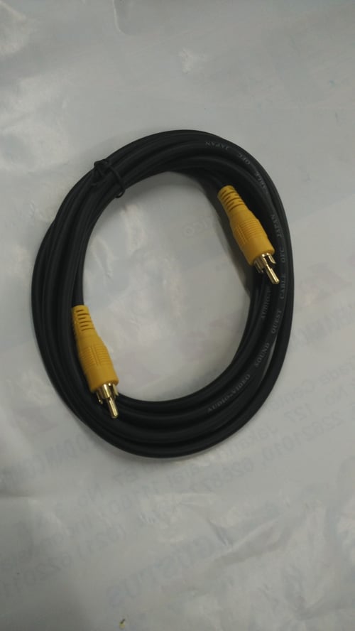 Kabel 1 RCA To 1 RCA 2,5Mtr