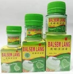 Cap Lang Balsem lang 20 gram per lusin isi 12 pcs