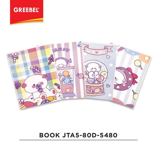 GREEBEL NOTEBOOK / BUKU / BOOK JTA5-80D-5480