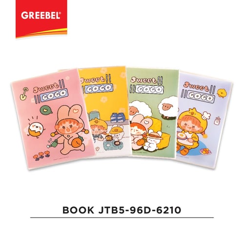 GREEBEL NOTEBOOK / BUKU / BOOK JTB5-96D-6210