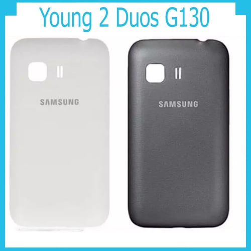Backdoor tutup baterai batre Samsung Young 2 Duos G130 tutup belakang