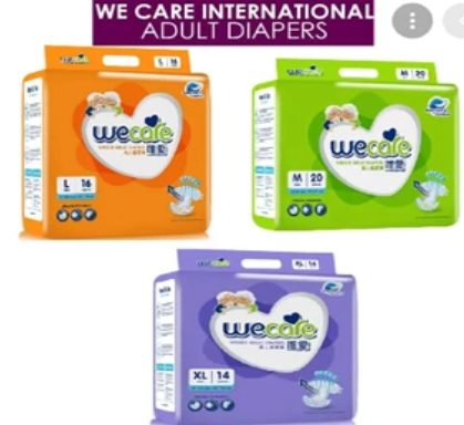 Wecare adult diapers International M20 x 6 bag/karton