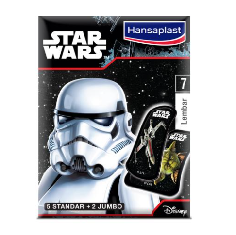 Hansaplast Plester Star Wars Stormtrooper 7 Strip