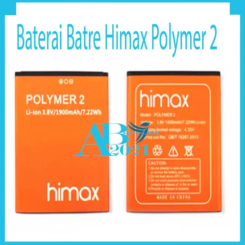 Baterai Batre Himax Polymer 2 - Batu Batrai HP Himax Polimer Polimer2 Original Oem