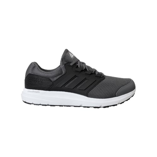 Sepatu Olahraga Fitness Lari Gym Sneaker Adidas Galaxy 4 Mens Running Shoes - Grey BB3565
