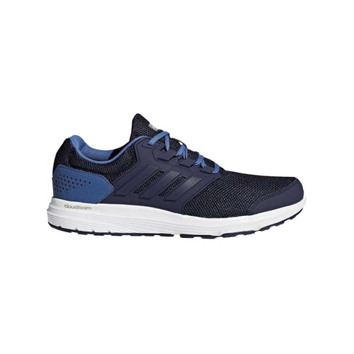 Sepatu Olahraga Lari Fitness Gym Sneaker Adidas Galaxy 4 Mens Running Shoes - Navy Blue CP8828