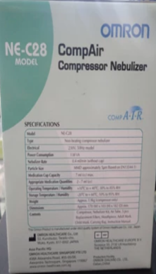 Nebulizer Omron NEC28