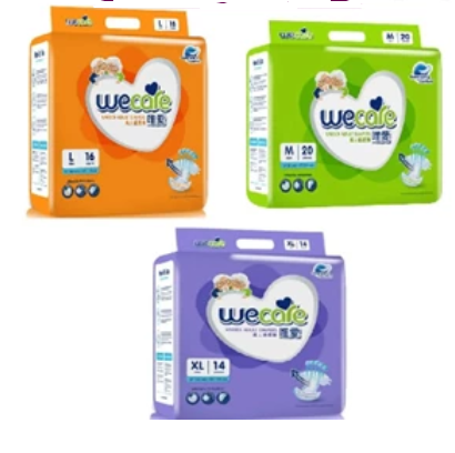 Wecare adult diapers international XL14 x 6 bag