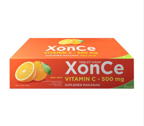 XonCe Vitamin C 500 mg Tablet 100 Tablet ( 2s x50)