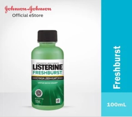 Listerine Antiseptic Mouthwash Fresh Burst 100 ml x 48 pcs per karton