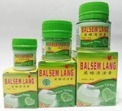 Cap Lang Balsem lang 40 gram per lusin isi 12 pcs
