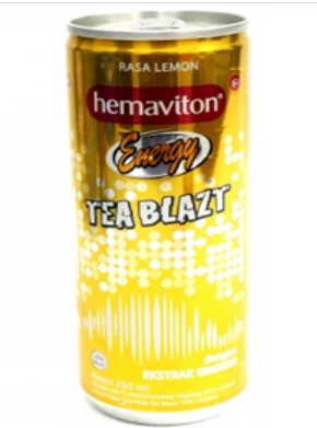 Hemaviton energy tea blazt lemon 250 ml x 24 pcs/karton