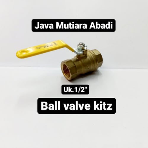 Ball valve kitz 600 WOG 1/2 inch/Brass full
