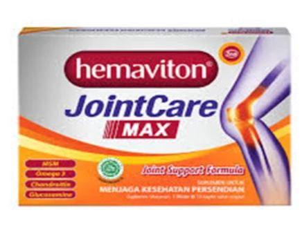 Hemaviton joint care max kaplet 10s x 60 pack/karton