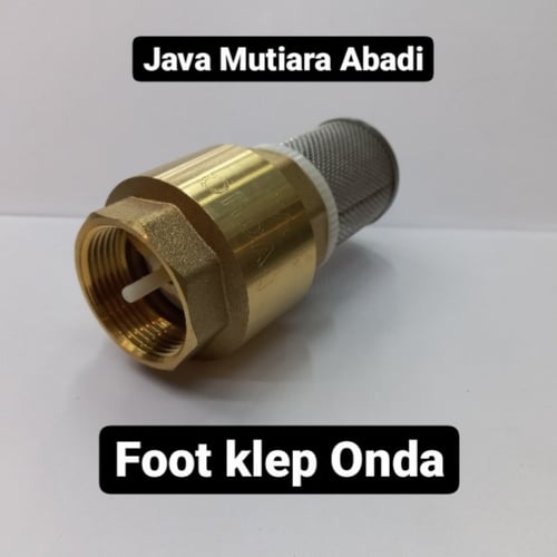 Foot Klep Kuningan 11/4 inch Onda/V-Klep Onda