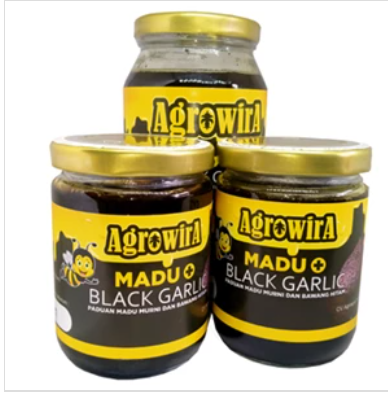 Jamu Dan Herbal Madu Plus Black Garlic Agrowira