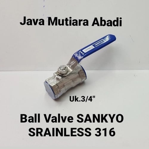 KRAN AIR BALL VALVE SANKYO 1PC/STOP KRAN/BALL VALVE SANKYO 3/4(inch)