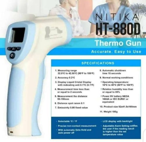 NITIKA Thermometer HT-880D