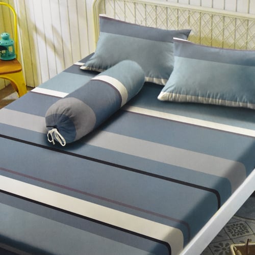 Seprai Set 5Pcs Bedsheet King 180X200+30CM Sleeplite 10433506