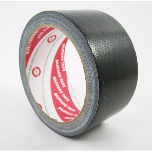 Lakban kain hitam daimaru 2 inch 48 mm x 12m DAIMARU cloth tape 2 in 48mm x 12 M