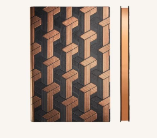 DAYCRAFT - SIGNATURE ART DECO DOTTED NOTEBOOK A5 WEAVE