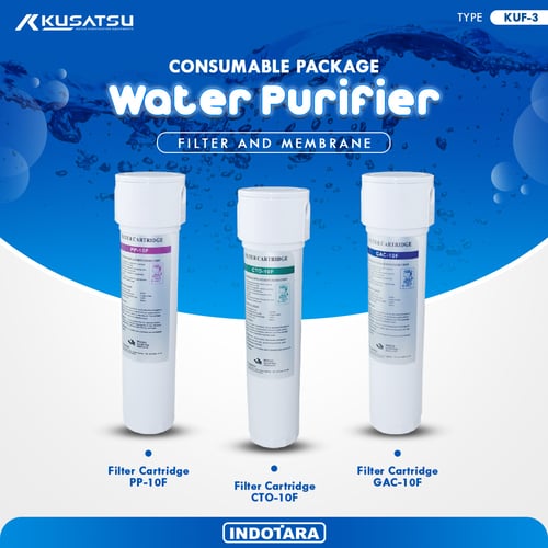 Paket Consumable Water Filter Cartridge Kusatsu - KUF3