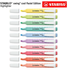 STABILO SET 10 - Swing Cool Pastel Edition All / Highlighter 10 pcs