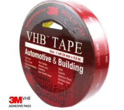 3M - Double Tape Original 3M VHB 24mm Super Kuat Super Lengket - 12mmx4,5mtr