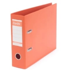 V54 Bantex Ordner KwitansiA5 7cm Plastic Lever Arch File Orange 1452